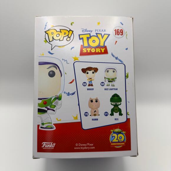 Buzz Lightyear #169 Funko Pop Disney – Toy Story (Vaulted, 2016) - Picture 3 of 6